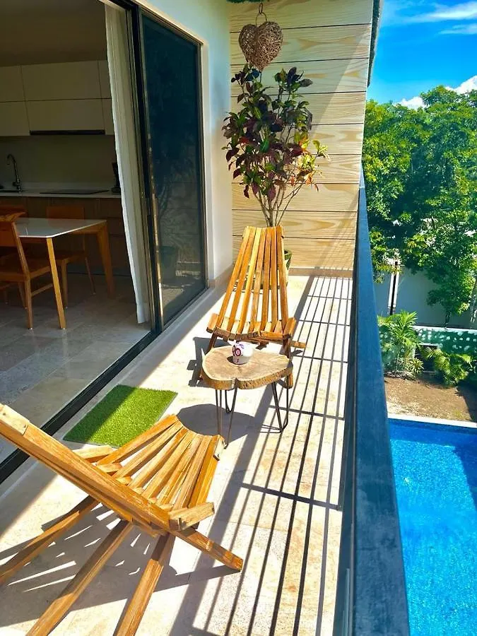 Elegant 1Br Aldea Zama Tulumアパートメント アパート