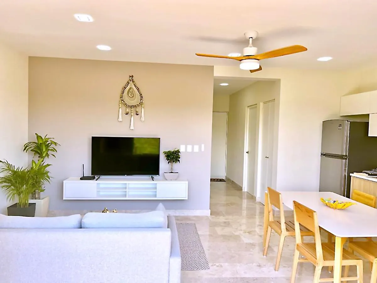 Elegant 1Br Aldea Zama Tulumアパートメント トゥルム