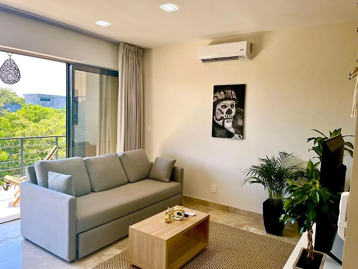 アパート Elegant 1Br Aldea Zama Tulumアパートメント